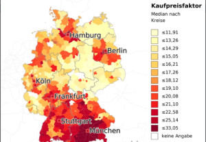 Deutschland Karte Immobilienpreise